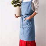 Unisex,Adjustable,Denim,Canvas,Denim,Aprons,Convenient,Pockets