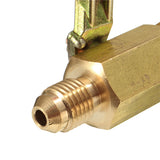 Brass,Valve,Charging,Hoses,Refrigerant,R410a,R134a