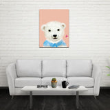 Miico,Painted,Paintings,Cartoon,White,Paintings,Decoration