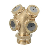 Brass,Spray,Misting,Nozzle,Garden,Sprinkler,Irrigation,Fitting,Adjustable