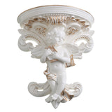 Cupid,Angel,Plaster,Corbel,Shelf,Rococo,Style,Hanging,Flower