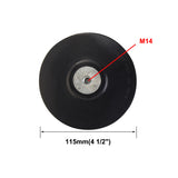 115mm,Plastic,Polish,Backing,Thread,Angle,Grinder,Sander"