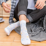 Middle,Printed,Cotton,Socks,Breathable,Snowflake,Socks