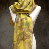 Women,Elegant,Solid,Floral,Pattern,Scarf,SHawl