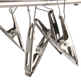 Stainless,Steel,Folded,Socks,Drying,Hanging,Laundry,Clamp