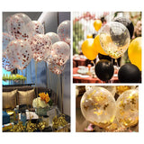 Giant,Clear,Balloon,Confetti,Helium,Latex,Wedding,Birthday,Party,Decorations"