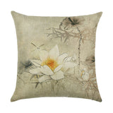 Honana,45x45cm,Decoration,Flowers,Plants,Design,Patterns,Cotton,Linen,Pillow