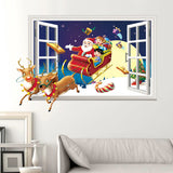 Miico,XH7246,Christmas,Sticker,Decoration,Sticker,Window,Sticker,Decorative,Stickers