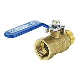 Brass,Valves,Piece,Inline,Lever,Handle,Female,Thread"