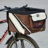 Puppy,Bicycle,Basket,Storage,Puppy,Canopy,Carrier,Safety,Basket