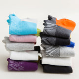 Cotton,Outdoor,Sport,Stripe,Patchwork,Invisible,Socks,Liner,Sneaker,Slippers,Socks