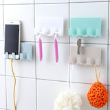 Bathroom,Storage,Mounted,Shaver,Holder,Organizer,Hanger,Hooks,Towel,Holder,Shelf