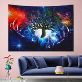 Psychedelic,Tapestry,Print,Hanging,Blanket,Decor,Bedspread