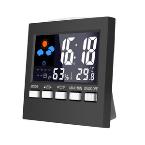 Loskii,Digital,Temperature,Humidity,Alarm,Clocks,Weather,Station,Display,Clock