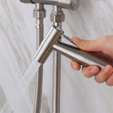 Stainless,Steel,Handheld,Portable,Bidet,Toilet,Sprayer,Bidet,Faucet,Personal,Hygiene,Potty,Toilet,Bathroom,Shower,Diaper,Cloth,Sprayer