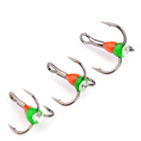 1.3cm,Colors,Treble,Hooks,Winter,Fishing,Strong,Sharp,Fishing