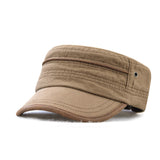 Adjustable,Cotton,Military,Cadet,Outdoor,Military,Sunscreen,Visor,Peaked