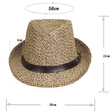 Summer,Woven,Straw,Outdoor,Protection,Brimmed,Visor