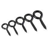 44Pcs,Screw,Plated,Tapping,Thread,Hooks,Expansion,Black