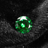 3.15ct,Natural,Mined,Green,Emerald,Round,Loose,Gemstone,Jewelry,Decorations