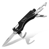 VK2326,Steel,Outdoor,Survival,Multifunctional,Tools,Screwdriver,Bottle,Opener,Folding,Knife