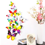 Butterfly,Magnetic,Removable,Stickers,Stickers,Decal,Decor,Decal