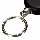 Chain,Stainless,Steel,Holder,Keyring,Retractable,Recoil