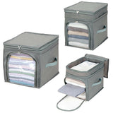 Foldable,Storage,Clothes,Blanket,Quilt,Closet,Sweater,Organizer,Pouch,Clothes,Storage