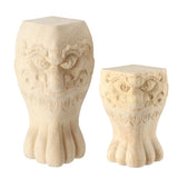 European,Solid,Carving,Furniture,Unpainted,Cabinet,Feets,Decal