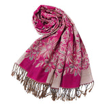 190CM,Women,Flower,Printing,Scarf,Autumn,Windproof,Tassel,Scraves,Towel