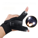 Universal,Rescue,Finger,Gloves,Light,Flashlight,Outdoor,Cycling,Night,Fishing,Gloves