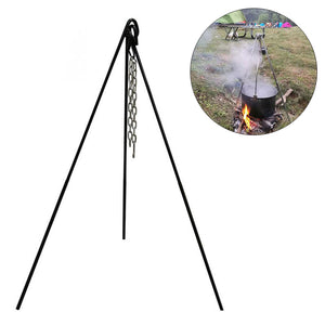 Multifunction,Camping,Bonfire,Tripod,Portable,Hanging,Water,Bracket,Detachable,Cookware