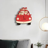 Loskii,SD001,Creative,Christmas,Clock,Clock,Quartz,Clock,Christmas,Decorations