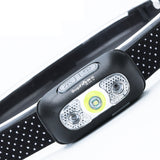 SupFire,Lumens,Headlamp,Smart,Induction,Rechargeable,Modes,Waterproof,Adjustable,Outdoor,Running,Cycling,Light