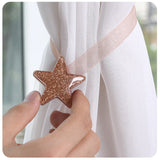 Shining,Shaped,Magnet,Ribbon,Curtain,Concise,Style,Curtain,Buckle