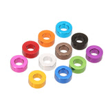 Suleve,M3AN3,10Pcs,Thickening,Grommet,Gasket,Washer,Spacer,Aluminum,alloy