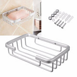 Space,Aluminum,Square,Multifunctional,Bathroom,Space,Saver,Storage,1Inches