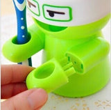 Cartoon,Sleepwalking,Toothbrush,Hooks,Mouthwash,Holder,Bathroom,Acces