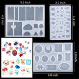 Silicone,Casting,Resin,Molds,Resin,Jewelry,Resin,Pendant,Bracelet,Silicone,Casting,Mould