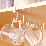 Cabinet,Rails,Hanger,Bathroom,Hanger,Kitchen,Hooks,Cabinet,Shelf,Removed,Storage,Decor