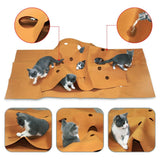 Playing,Activity,Collapsible,Scratch,Resistant,Litter,Training