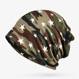 Women,Cotton,Camouflage,Beanie,Scarf,Outdoor,Earmuffs,Skullcap