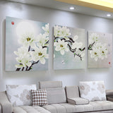 Frameless,Magnolia,Canvas,Pictures,Print,Picture,Printing,Decorations