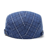 Outdoor,Summer,Plaid,pattern,Breathable,Beret,Solid,Newsboy,Cabbie,Visor