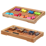 Montessori,Locks,Bamboo,Practical,Material,Educational,Children,Preschool,Learning,Materials