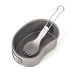 Campleader,Stainless,Steel,Folding,Spoon,Camping,Picnic,Tableware,Spoon