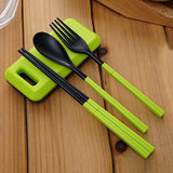 Spoon,Chopstick,Folding,Tableware,Camping,Picnic,Travel,Portable,Chinese,Dinnerware