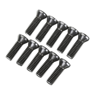 Suleve,M3.5TT1,10Pcs,Tungsten,Button,Security,Screw,Carbide,Machine