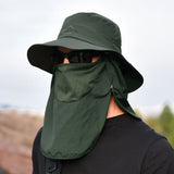 Adjustable,Unisex,Visor,Detachable,Cover,Saliva,Dustproof,Protective,Fisherman,Bucket