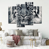 Miico,Painted,Combination,Decorative,Paintings,Tiger,Decoration